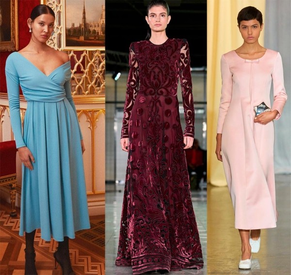 Какие платья будут модными в зимний сезон 2024-2025?