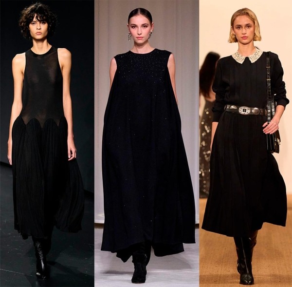 Какие платья будут модными в зимний сезон 2024-2025?
