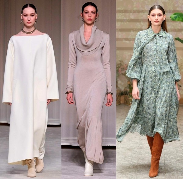 Какие платья будут модными в зимний сезон 2024-2025?