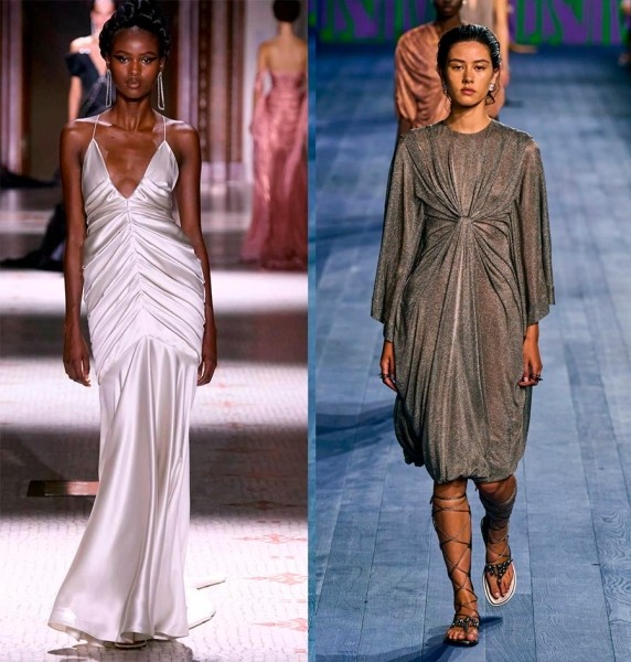 Вечерние и коктейльные платья Haute couture из актуальных коллекций сезона