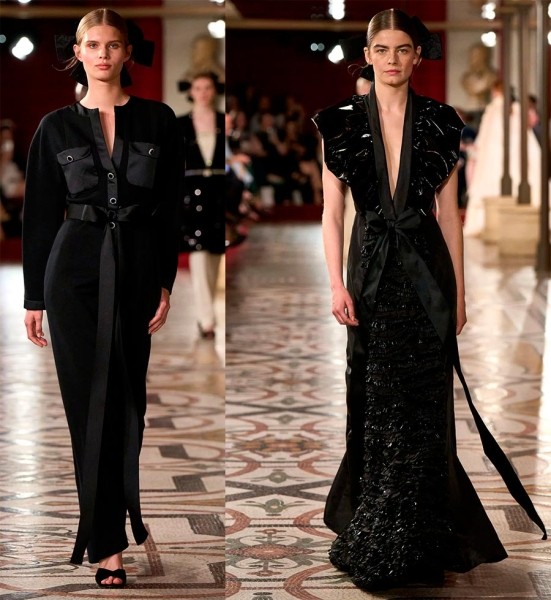 Вечерние и коктейльные платья Haute couture из актуальных коллекций сезона