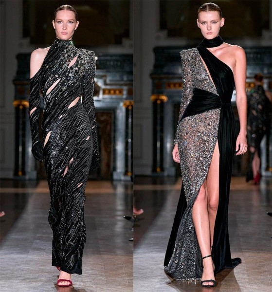 Вечерние и коктейльные платья Haute couture из актуальных коллекций сезона