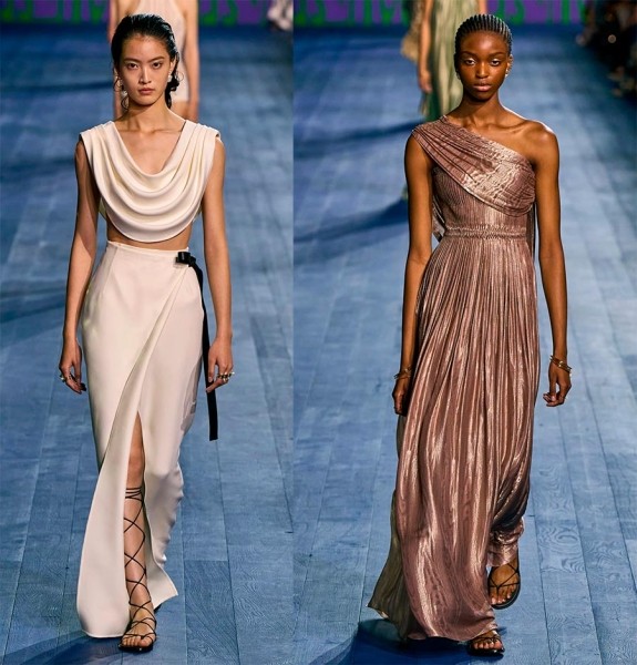 Вечерние и коктейльные платья Haute couture из актуальных коллекций сезона