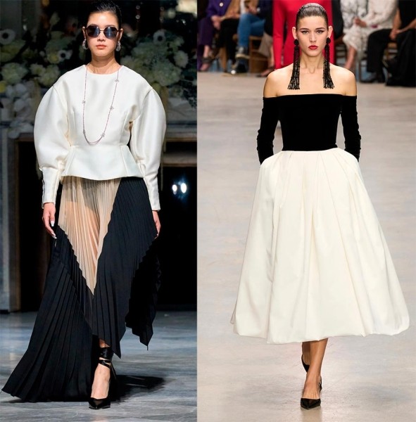 Красивые и модные образы в белом цвете оттенка Ivory