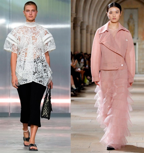 Прозрачность в одежде: тренд женской моды 2025 Прозрачность в одежде: тренд женской моды 2025