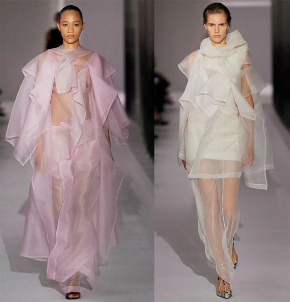 Прозрачность в одежде: тренд женской моды 2025 Прозрачность в одежде: тренд женской моды 2025