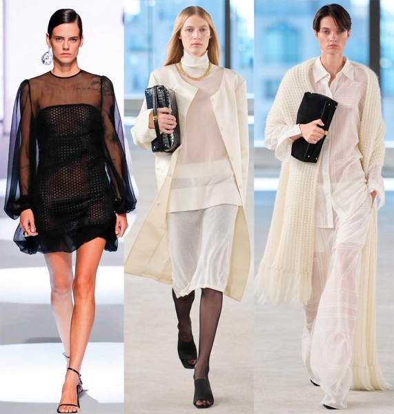 Прозрачность в одежде: тренд женской моды 2025 Прозрачность в одежде: тренд женской моды 2025