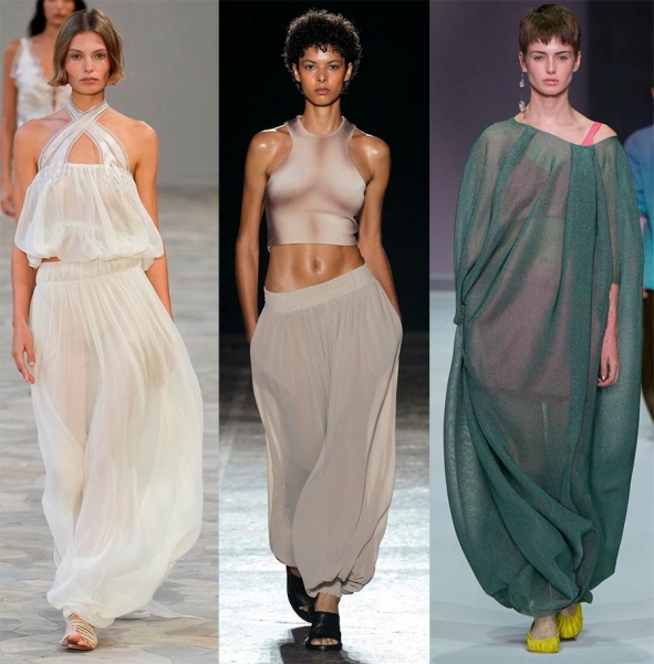 Прозрачность в одежде: тренд женской моды 2025 Прозрачность в одежде: тренд женской моды 2025