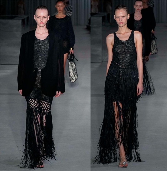 Бахрома 2025: трендовые вещи от платьев до кардиганов