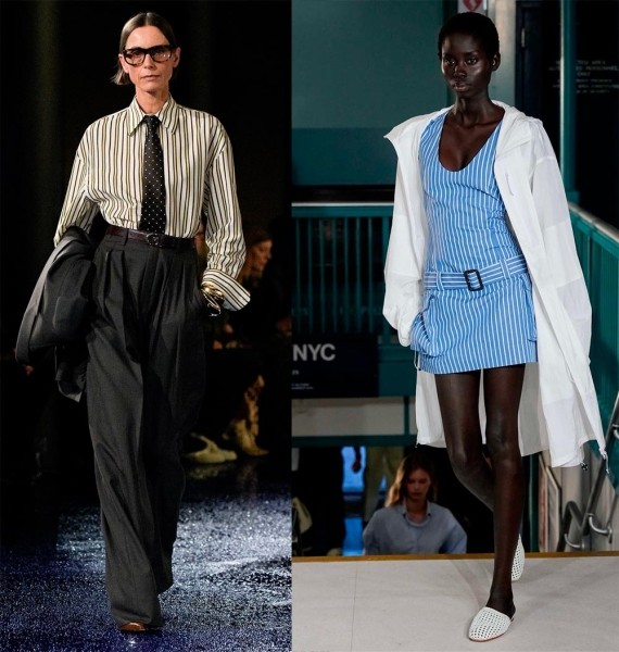 Модная одежда в полоску: тренд сезона 2025