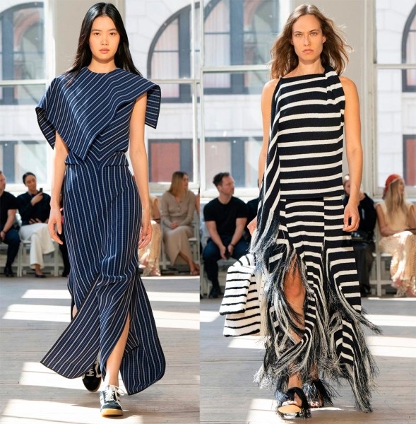 Модная одежда в полоску: тренд сезона 2025