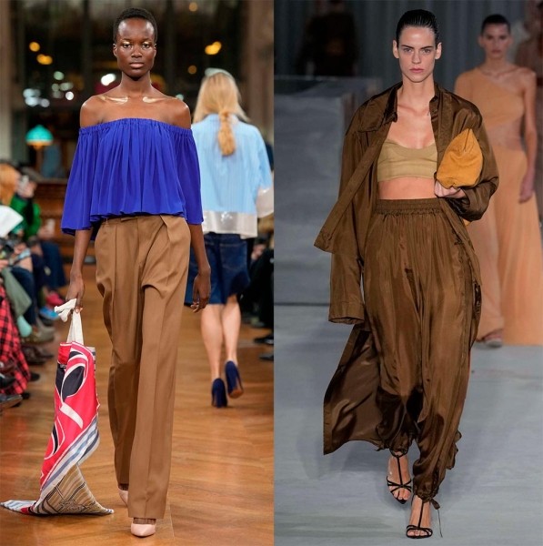 Коричневые оттенки одежды в тренде: женская мода 2025