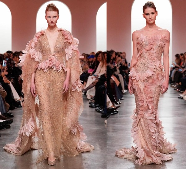 Перья как декор одежды 2025: актуальная модная тенденция