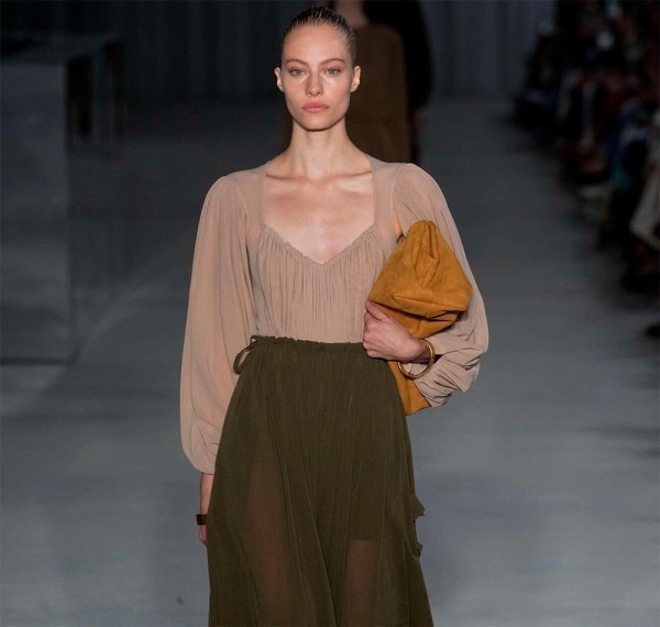 Коричневые оттенки одежды в тренде: женская мода 2025