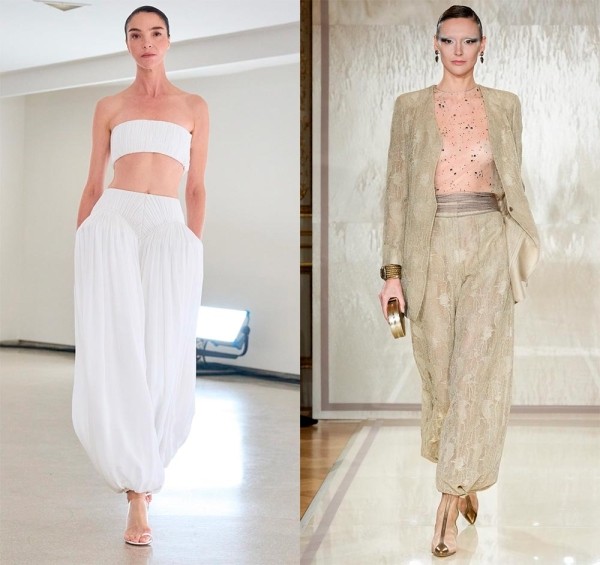 Модные шаровары 2025 года: стильные идеи и актуальны образы Модные шаровары 2025 года: стильные идеи и актуальны образы