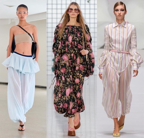 Модные шаровары 2025 года: стильные идеи и актуальны образы Модные шаровары 2025 года: стильные идеи и актуальны образы