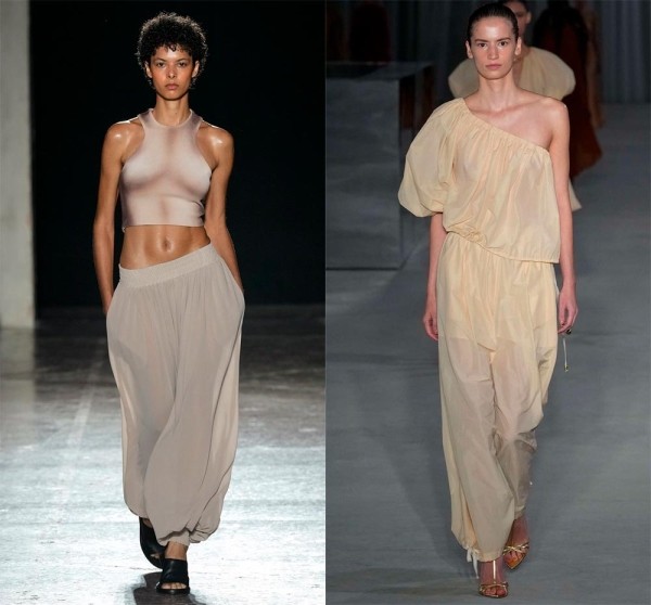 Модные шаровары 2025 года: стильные идеи и актуальны образы Модные шаровары 2025 года: стильные идеи и актуальны образы