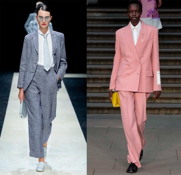 Модные брючные костюмы для женщин: коллекции 2025 года