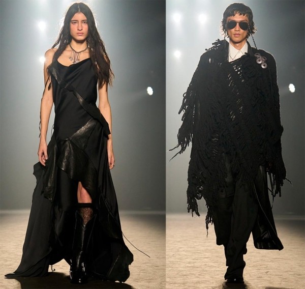 Модная женская одежда 2025-2026 от Ann Demeulemeester Модная женская одежда 2025-2026 от Ann Demeulemeester