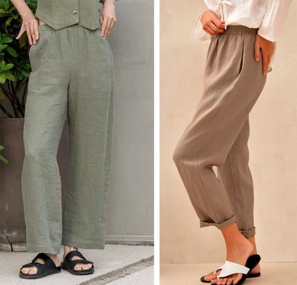 Как носить лен, чтобы выглядеть стильно и дорого