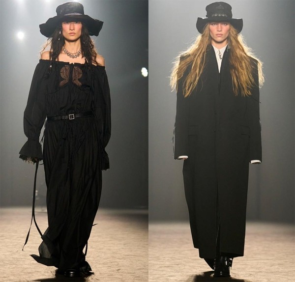 Модная женская одежда 2025-2026 от Ann Demeulemeester Модная женская одежда 2025-2026 от Ann Demeulemeester