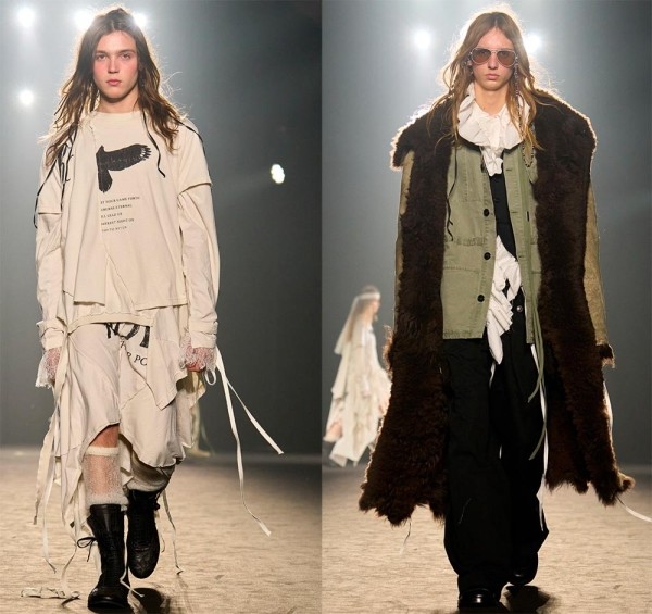 Модная женская одежда 2025-2026 от Ann Demeulemeester Модная женская одежда 2025-2026 от Ann Demeulemeester
