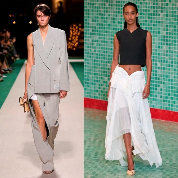 Асимметрия в одежде: модная тенденция сезона Асимметрия в одежде: модная тенденция сезона