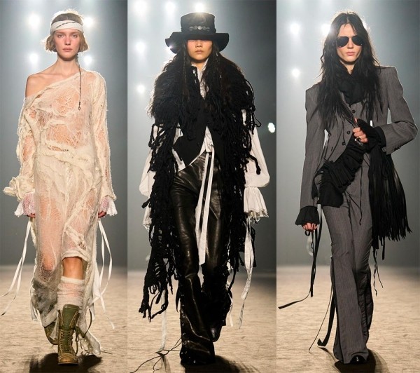 Модная женская одежда 2025-2026 от Ann Demeulemeester Модная женская одежда 2025-2026 от Ann Demeulemeester