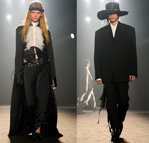 Модная женская одежда 2025-2026 от Ann Demeulemeester Модная женская одежда 2025-2026 от Ann Demeulemeester