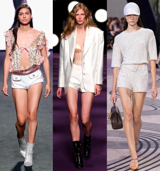 С чем носить белые шорты: лучшие образы и идеи