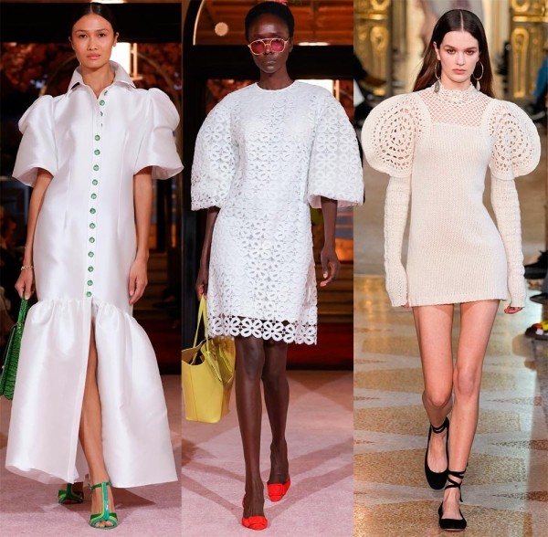 Модные белые платья: элегантные и нарядные модели