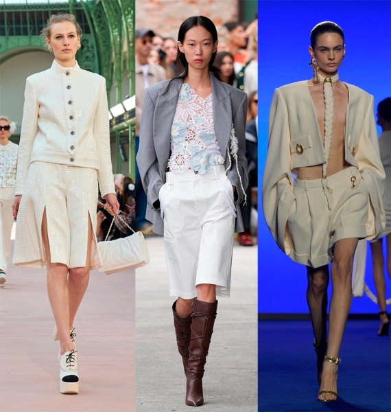 С чем носить белые шорты: лучшие образы и идеи