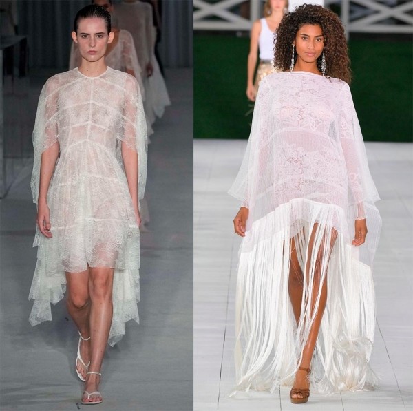 Модные белые платья: элегантные и нарядные модели